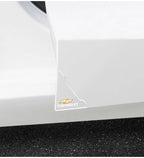 4Pcs Car Door Silicone Buffer Stickers Anticollision Anti Scratch For Chevrolet Spark Captiva Cruze Malibu Equinox Trax Camaro