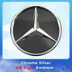 1pcsFor Mercedes Benz W204 B C GLK Class B180 B200 B250 C180 C200 C230 C250 C280 C300 C350Front Grille Mirror Star Badge Emblem