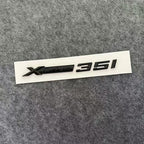 3D ABS Car Mudguard Trunk Emblem Sticker XDrive  20i 23i 25i 28i 30i 35i 40i 45i 48i 50i 55i Badge Decal Decor Fit for X3 X5