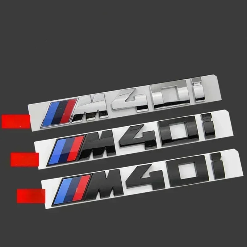 ABS Car Rear Trunk Emblem Badge Sticker for M BMW M logo 525i 630i 530i 330i 140i 235i 760i 135i 540i 550i 340i 240i