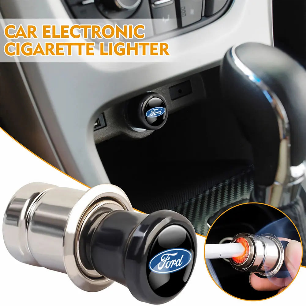 Car  Interior Portable Cigarette Lighter Power Adapter Accessories For Ford Ranger Mustang Kuga Mondeo Fiesta Explorer ETransit