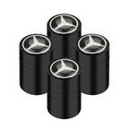 Car Tire Valve caps Emblem metal sticker For Mercedes Benz W203 W204 W168 GLC GLE CLA accessories Interior Mouldings YZQMM-BENC