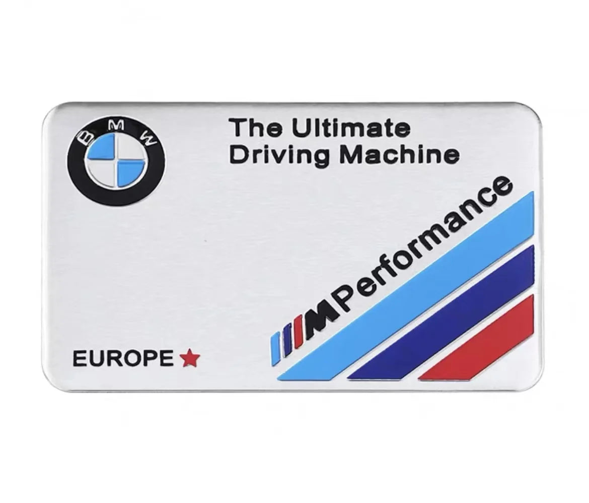 1Pcs 3D Metal Rear Trunk Body Decal Sticker Accessories For BMW X1 X2 X3 X4 X5 X6 X7 iX3 E39 E46 E60 E70 E90 E92 F07 F10 F20