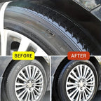 Black Universal Car Wax Paste: Dashboard Nano Crystal Coating, Interior Shine, Tire Protection and Oxidation Removal