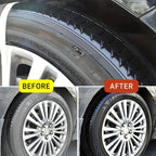 Black Universal Car Wax Paste: Dashboard Nano Crystal Coating, Interior Shine, Tire Protection and Oxidation Removal