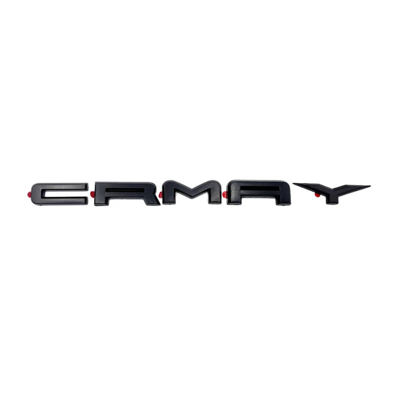 Autocollant emblème de coffre de voiture ABS noir brillant argenté pour Toyota, badge arrière CAMRY, lettres décoratives, access