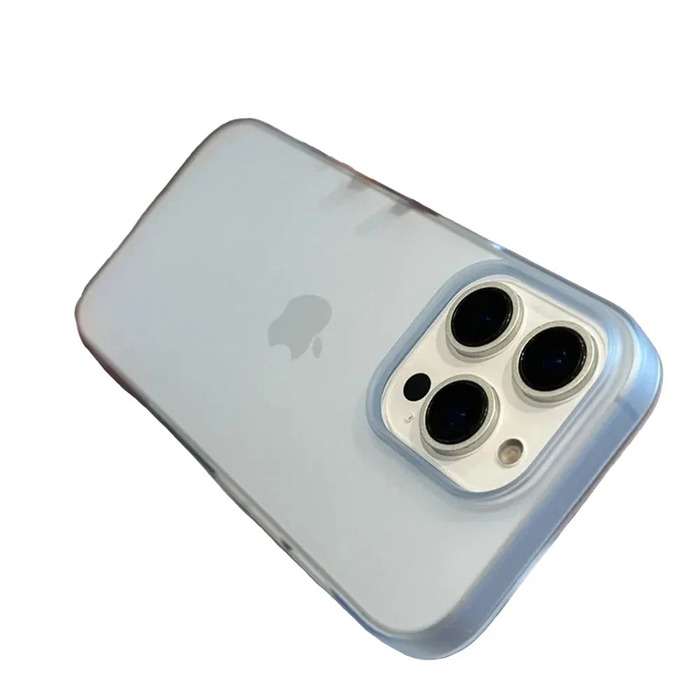Soft Matte Candy Transparent Phone Case For iPhone 16 15 14 Pro Max Plus 13 12 11 XR XS XsMax 8 Shockproof Silicone Bumper Cover