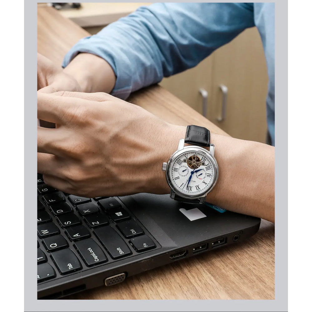 SEAGULL Luxury Watch Business Waterproof Male Clock Date Stainless Steel Mechanical Watch Men Watch reloj hombre 2023 D819.622