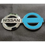 3D ABS New Emblem Car Front Rear Logo for Nissan Tiida Sentra Teana X Trail T30 T32 Almera Kicks Micra Qashqai J10 J11 Leaf Juke