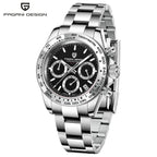 2026 Pagani Design PD1727 Night Light Men's Watch Sapphire Glass Stainless Steel Waterproof Relief  relogio masculino watches