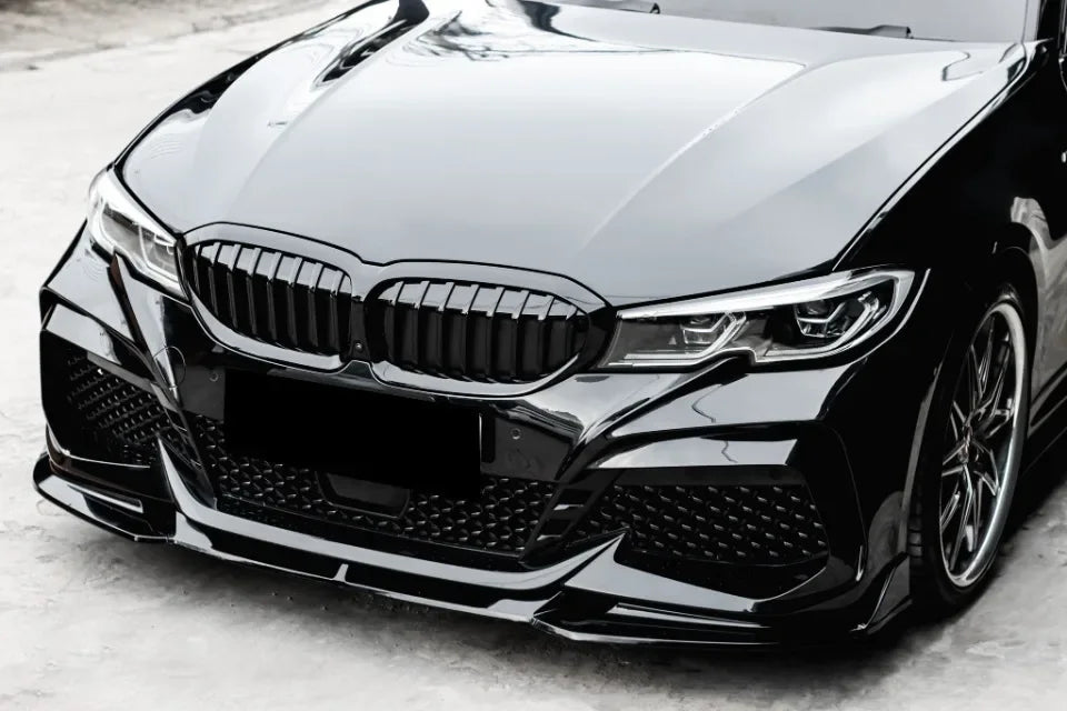 XVIP For BMW G20 3-Series G20 G21 G28 2019-2023 Front Bumper Hood Kidney Racing Grilles Replacement Black Diamond Meteor Style