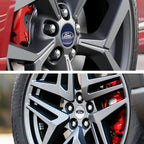 4pcs 56 60 65mm Car Wheel Center Hub Caps Stickers Badge For Ford Escape Shelby Mondeo Fiesta Fusion Explorer Edge Styling