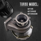 Turbocharger for Honda Civic T3T4 GT3582 GT30 A/R .70 A/R .63 Compressor