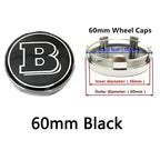 4pcs 56mm 60mm 75mm  68mm3Pin Car Wheel Center Cap Rim Hub Caps Emblem W202 W220 W213 W210 W164 E200 E260 E300 For Mercedes Benz