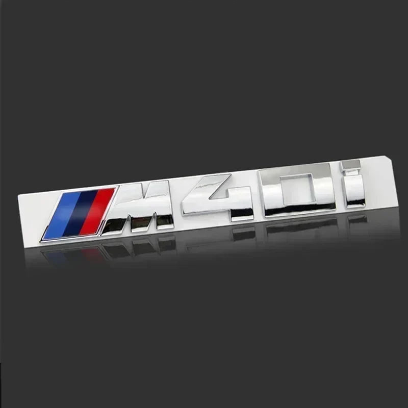 ABS Car Rear Trunk Emblem Badge Sticker for M BMW M logo 525i 630i 530i 330i 140i 235i 760i 135i 540i 550i 340i 240i