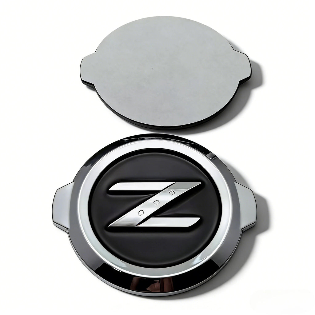 1pcs ABS Z Logo Car Stickers Accessories for 350Z 370Z Fairlady Z33 Car Rear Trunk Badge Front Grille Hood Bonnet Emblem Replace
