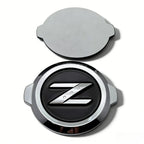 1pcs ABS Z Logo Car Stickers Accessories for 350Z 370Z Fairlady Z33 Car Rear Trunk Badge Front Grille Hood Bonnet Emblem Replace