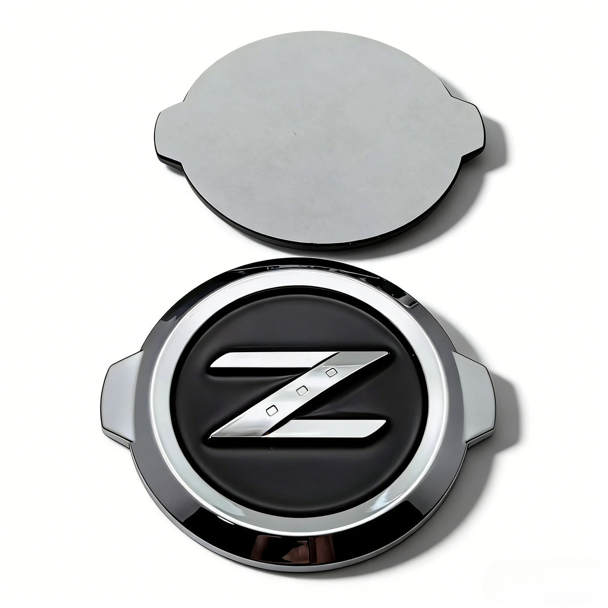 1pcs ABS Z Logo Car Stickers Accessories for 350Z 370Z Fairlady Z33 Car Rear Trunk Badge Front Grille Hood Bonnet Emblem Replace