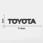 3D ABS TOYOTA Emblem Badge Car Sticker Car Trunk Sticker For Toyota Chr Corolla Camry Yaris Hilux Prius Avensis Auris Prado TRD