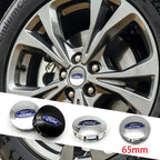 4Pcs 65mm Car Wheel Center Hub Cap Emblem Logo Hub Cap For Ford Fiesta Explorer Escape Shelby Mondeo Fusion Mk2 Mk3 Mk4 Ranger