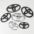 3D Car logo series Front Head Grill Hood Bonnet Emblem Rear Tail Bumper Trunk Badge For Toyota Corolla Camry RAV4 Hilux Yaris