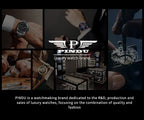 PINDU Design 2025 NEW Men Watch Diamond TourbillionTop Brand Luxury Astronomia Quartz Watch Men sapphire glass waterproof Watch