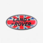 Car Front Grille Emblem Sticker 3D Aluminium Logo Decor Badge For Land Rover Range Rover Sport SVR Discovery Velar L322 L320 P38