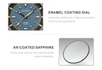 CADISEN TI-7 Autodyne 2026 NEW Titanium Automatic Mechanical Watch Man Canvas Wristwatch MIYOTA 8215 Luminous Waterproof Watches