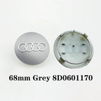 4pcs Set Audi Car Wheel Center Caps 60mm 61mm 69mm 68mm Styling Hub Covers Compatible with A3 A4 A5 A6 A7 A8 S4 S6 4B0601170