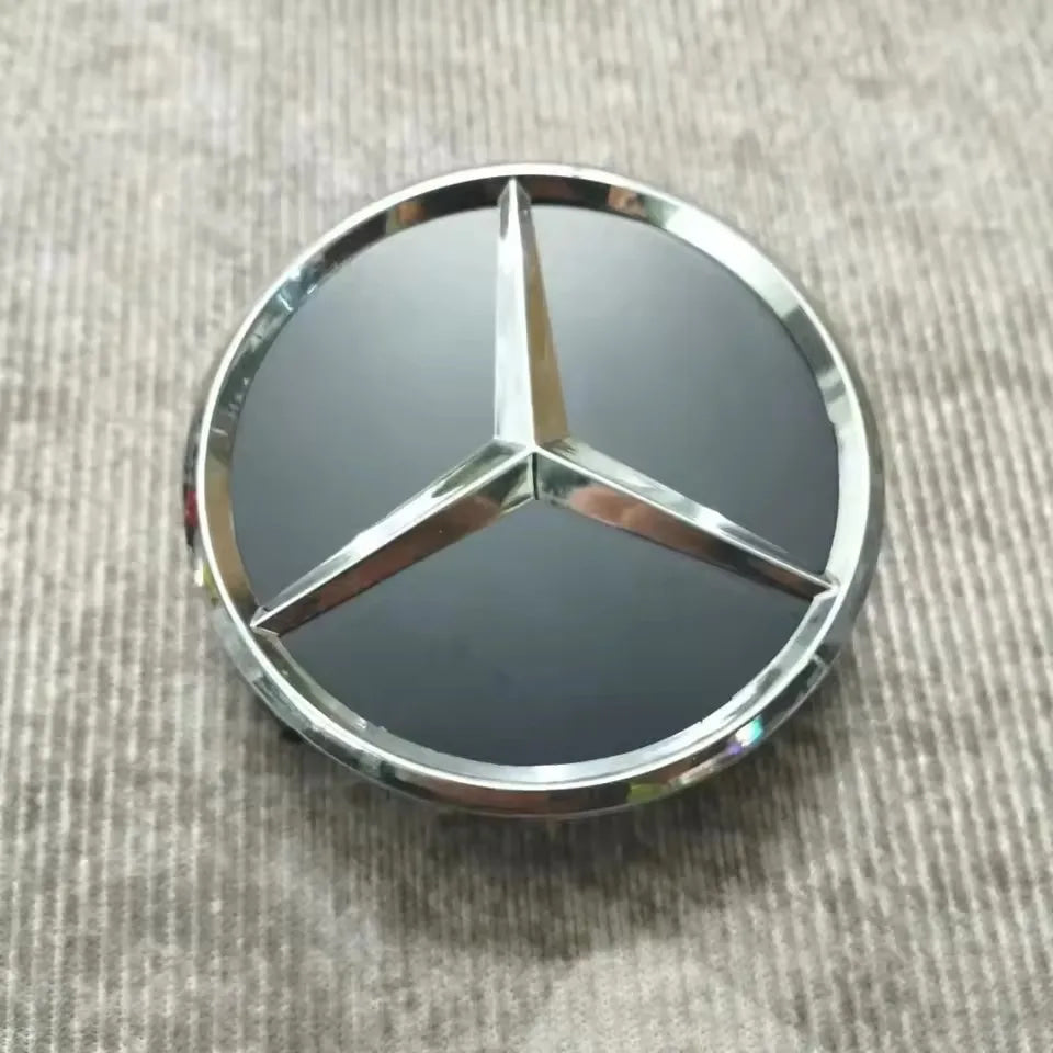 4PCS 75mm Metal Emblem Car Wheel Center Hub Cap Cover Badge For Mercedes Benz AMG GLK GLE GLC W203 W206 W220 W205 W211 W212 201