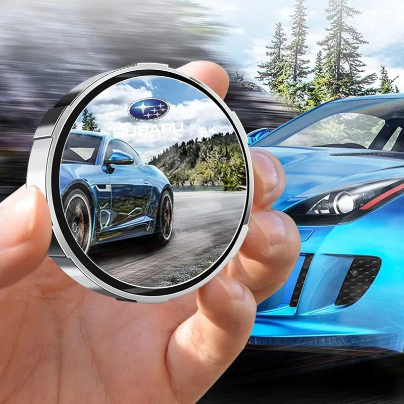 1 Pair 360 Degree Wide Angle Adjustable Car Rear View Mirror For Subaru LEGACY Forester Outback Rally WRX WRC XV Impreza