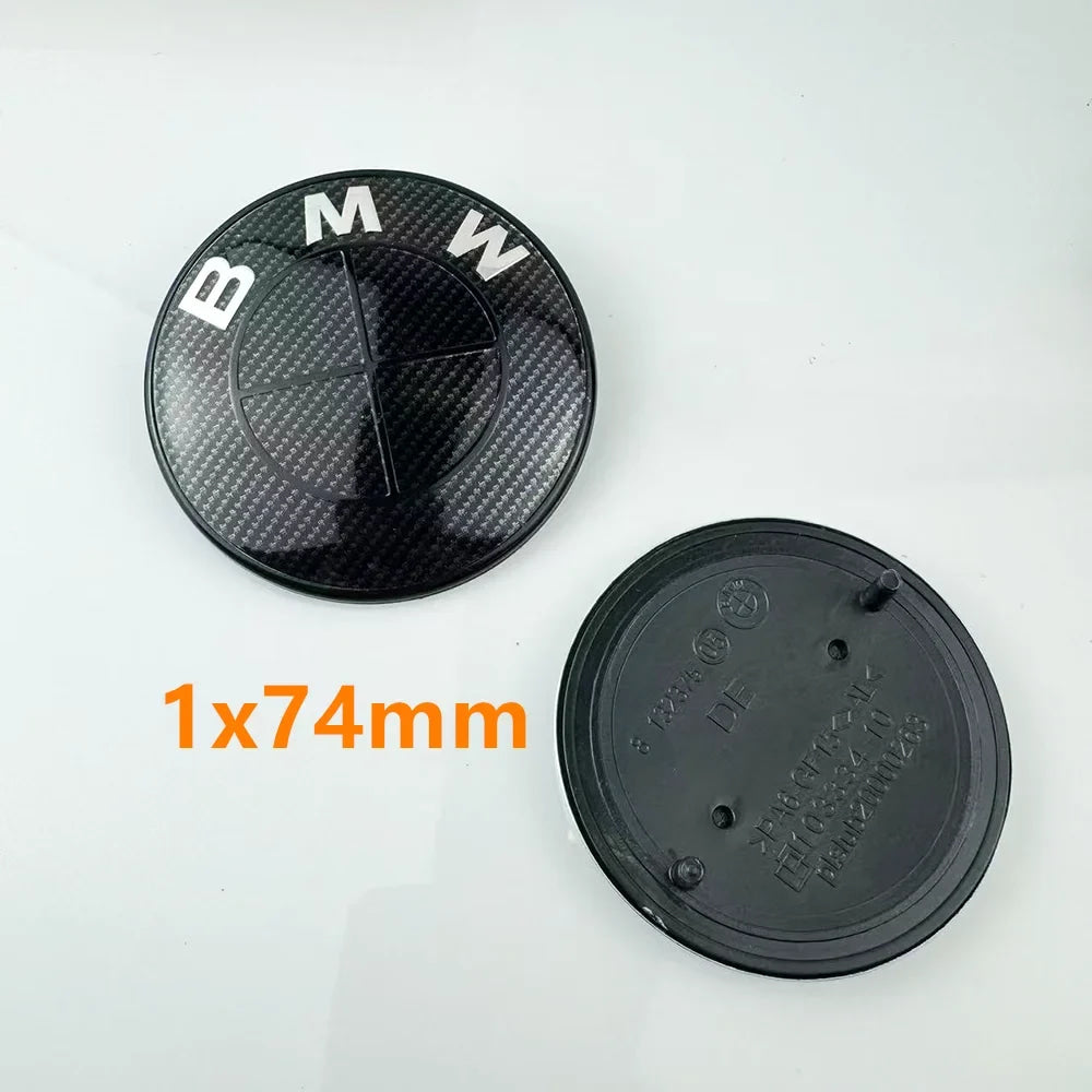 45/56/68/74/82MM Car Front Hood Emblem Wheel Center Caps For BMW G11 G12 G30 G31 G32 G08 G05 F46 F49 F39 F90 G20 X3 X5 M4 Auto