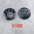 95MM Auto Accessories For BMW G11 G12 G14 G15 G16 G70 G07 G09 Car Hood Front Badge Rear Trunk Emblem 50th Anniversary sticker