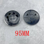 95MM Auto Accessories For BMW G11 G12 G14 G15 G16 G70 G07 G09 Car Hood Front Badge Rear Trunk Emblem 50th Anniversary sticker