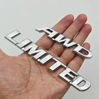 3D Metal Car Sticker HYBRID SYNERGY DRIVE V8 LIMITED AWD 4WD Logo Badge Fender Trunk Emblem For Toyota RAV4 Camry RS Accessories