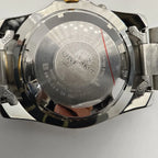 Orient Diver Automatic Watch Blue Dial Blue Bezel 200M Waterproof Day-Date Steel Band Luminous Markers Men's Sport Wristwatch