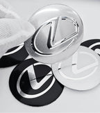 56mm 60mm 65mm Car Wheel Center Emblem Hub Caps Stickers For Lexus RX300 IS200 IS250 ES350 Ct200h UX250h NX300h RX350 ES300h LBX