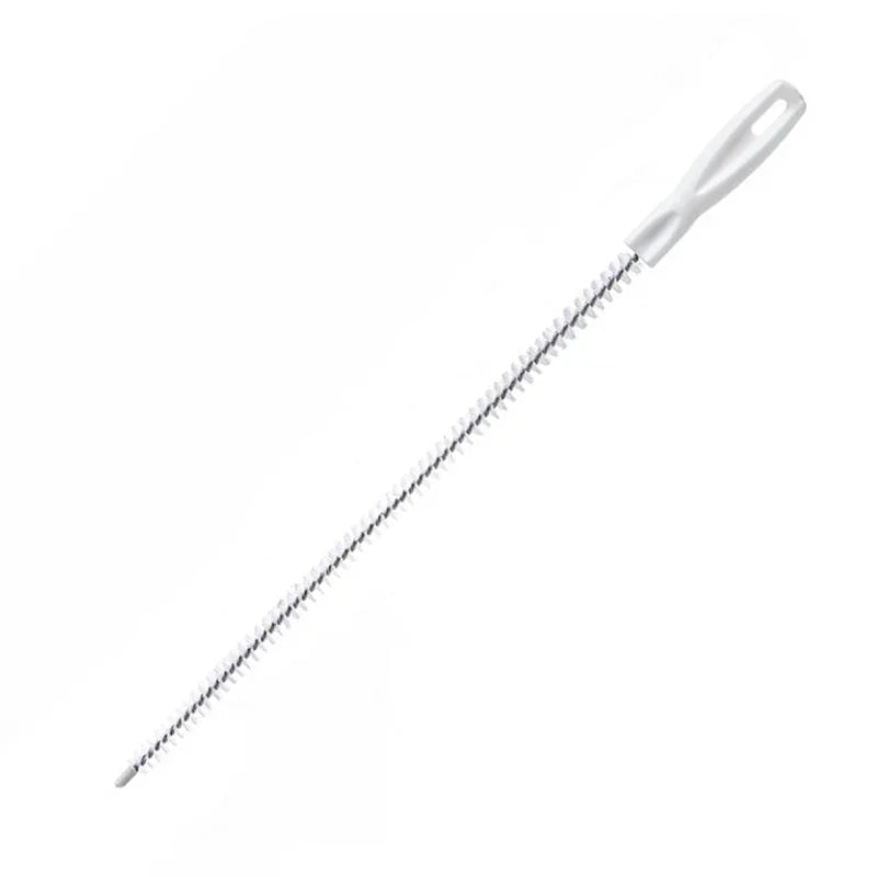 1 cepillo de limpieza de drenaje de fregadero, removedor de obstrucciones de drenaje, cepillo de drenaje de alcantarillado de desbordamiento de fregadero flexible para baño y cocina