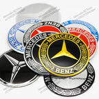 4pcs 56mm 75mm Car Wheel Center Hub Caps Cover Auto Accessories Mercedes Benz Amg C180 C200 C260 W108 W124 W126 W140 W168 W176