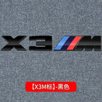 3D Metal Car Body Side Badge Body Rear Trunk Decor Sticker Modification For BMW M X1 X2 X3 X4 X5 E84 F26 E83 F25 E53 E70 E71 G02