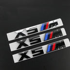 Car Valve Core BMW 3D Electroplating Emblem Stickers Trunk Decorative Stickers For BMW X5 E91 E70 F11 E30 F31 X3 F25 E61 E83 X1