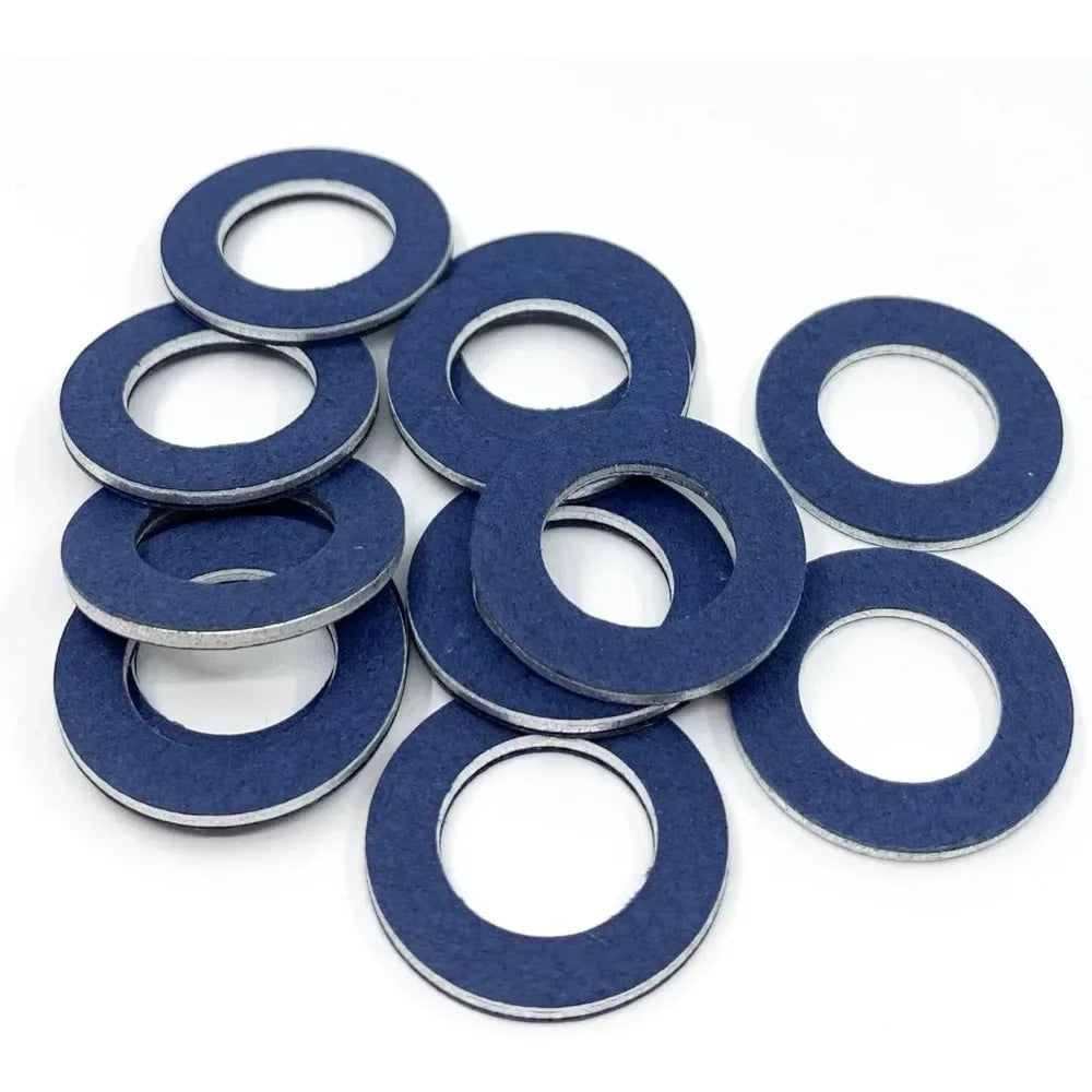 For Toyota Camry Corolla Lexus Oil Drain Plug Gasket 9043012031 Aluminum Oil Pan Bolt Washer Engine Sealing Replacement Parts