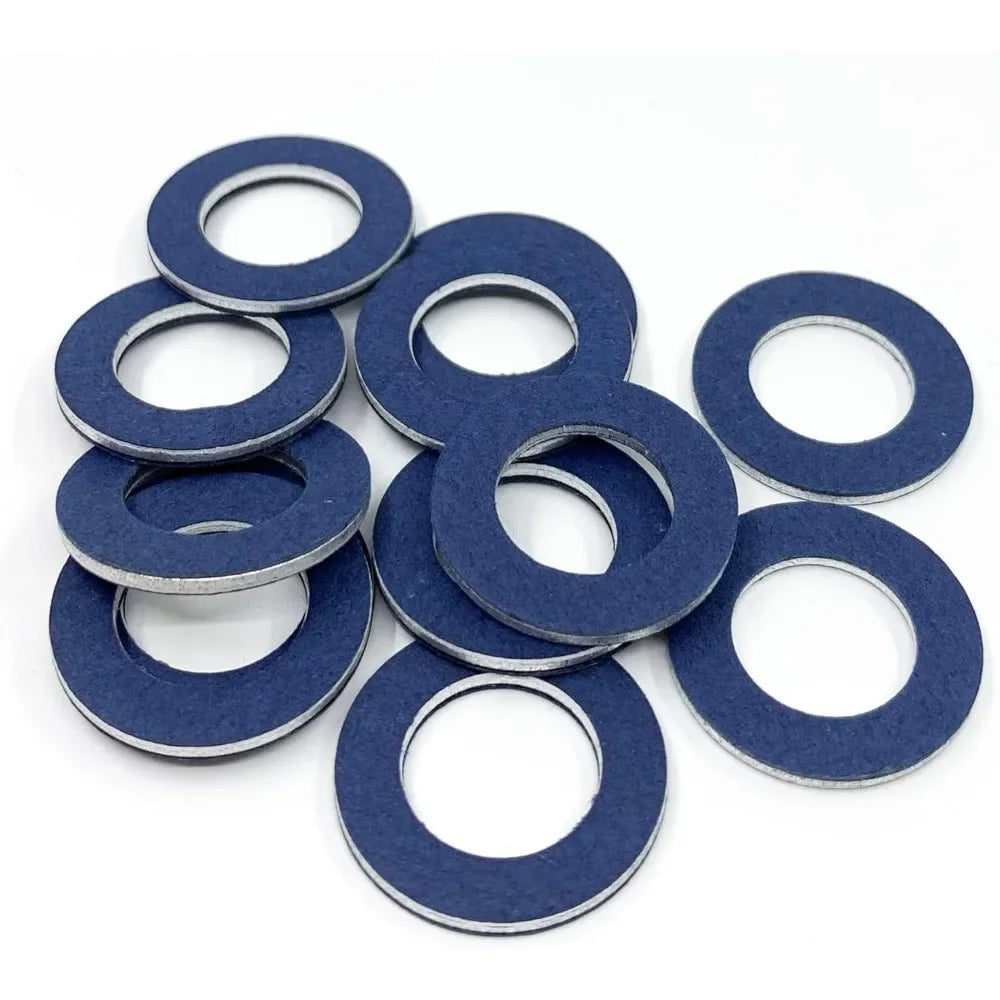 For Toyota Camry Corolla Lexus Oil Drain Plug Gasket 9043012031 Aluminum Oil Pan Bolt Washer Engine Sealing Replacement Parts