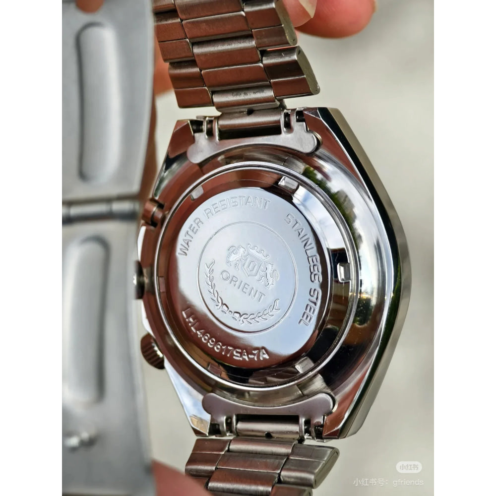 Mechanical Watch All Men's Mechanical Watch Night Light Display Waterproof Hollow Dial Full Function Orient WAtch