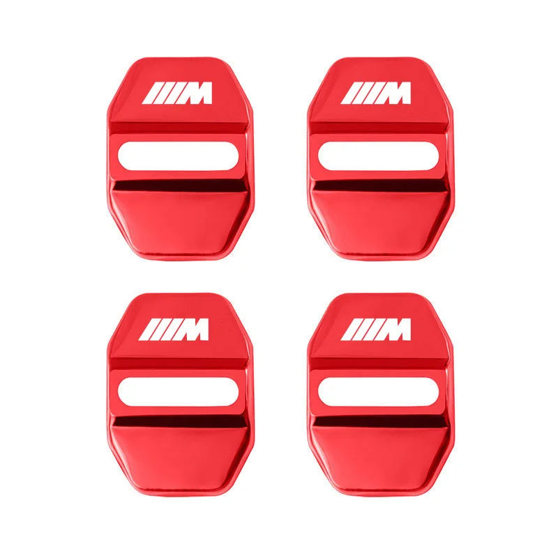 4Pcs Stainless Steel Door Lock Protector Cap Cover For BMW X1 X2 X3 X4 X5 X6 X7 F07 F10 F20 F30 F34 F40 G11 G12 G20 G30 G32