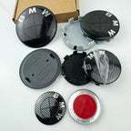 45/56/68/74/82MM Car Front Hood Emblem Wheel Center Caps For BMW G11 G12 G30 G31 G32 G08 G05 F46 F49 F39 F90 G20 X3 X5 M4 Auto
