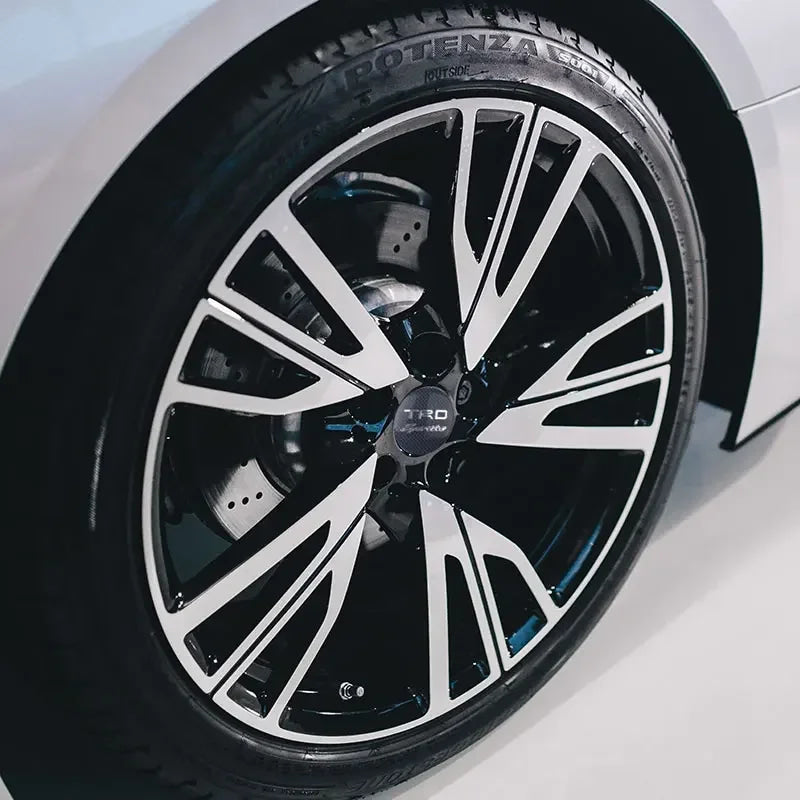 4Pcs 56MM Car Styling Aluminum Wheel Center Hub Caps Stickers For Toyota Rav4 Corolla Camry Aqua Yaris Cross Auris TRD GR Sport