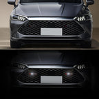 1Pcs Car Front Grille Sticker Badge Head Grill Emblem LED Light Stickers For Mercedes Benz GLA CLA GLK GLE CLS ML GL A B C E