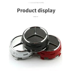 QQQ 4PCS KKK 75mm NEW Car Wheel Center Hub Caps Cover for Mercedes Benz B/C/E/S Class A Class C200L GLC GLK CLA W166 W163 W221