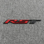 3D Metal RST Logo Sticker Rear Trunk Emblem Badge Car Decals For Chevy Chevrolet Silverado